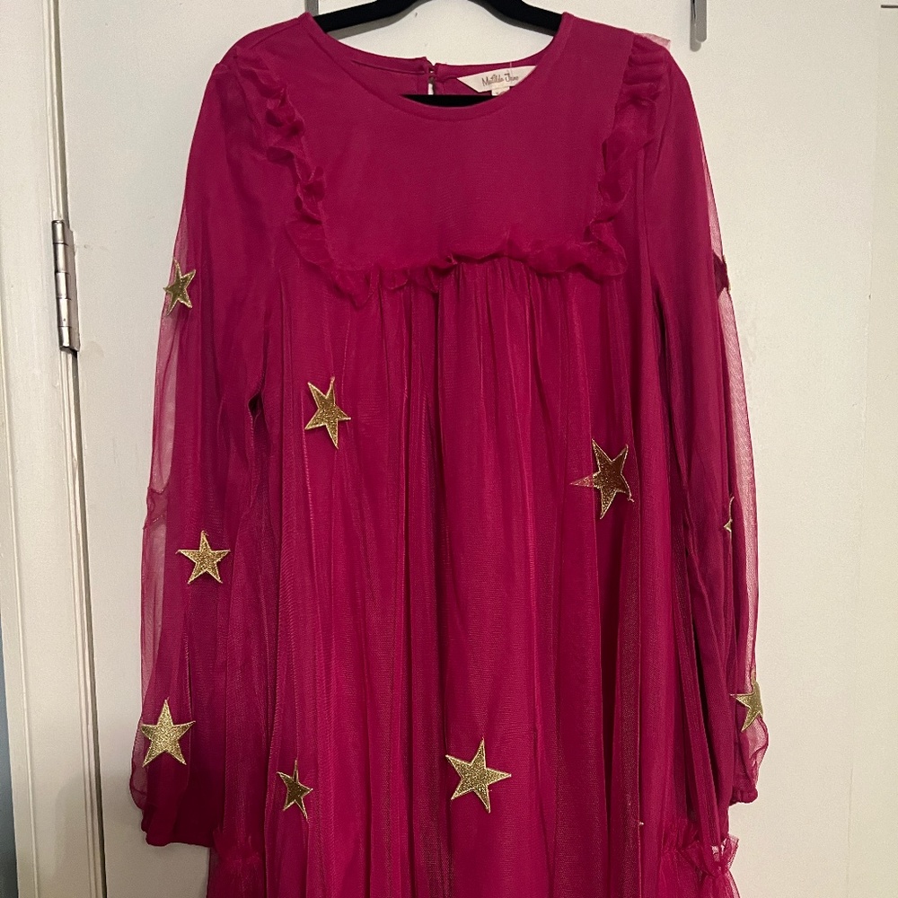EUC Matilda Jane Twinkling Stars dress size 14
